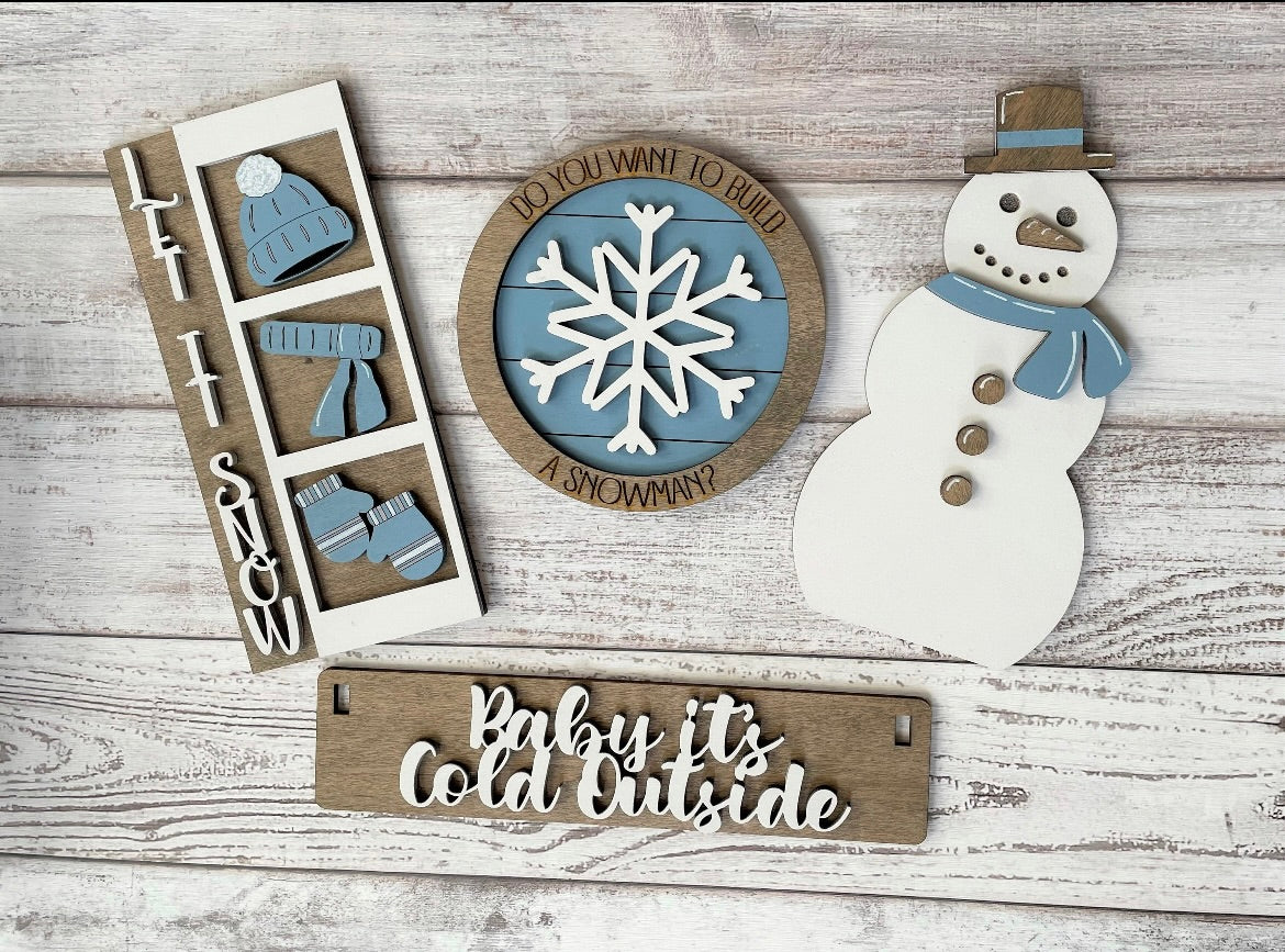 Farmhouse Wagon Shelf Sitter Inserts