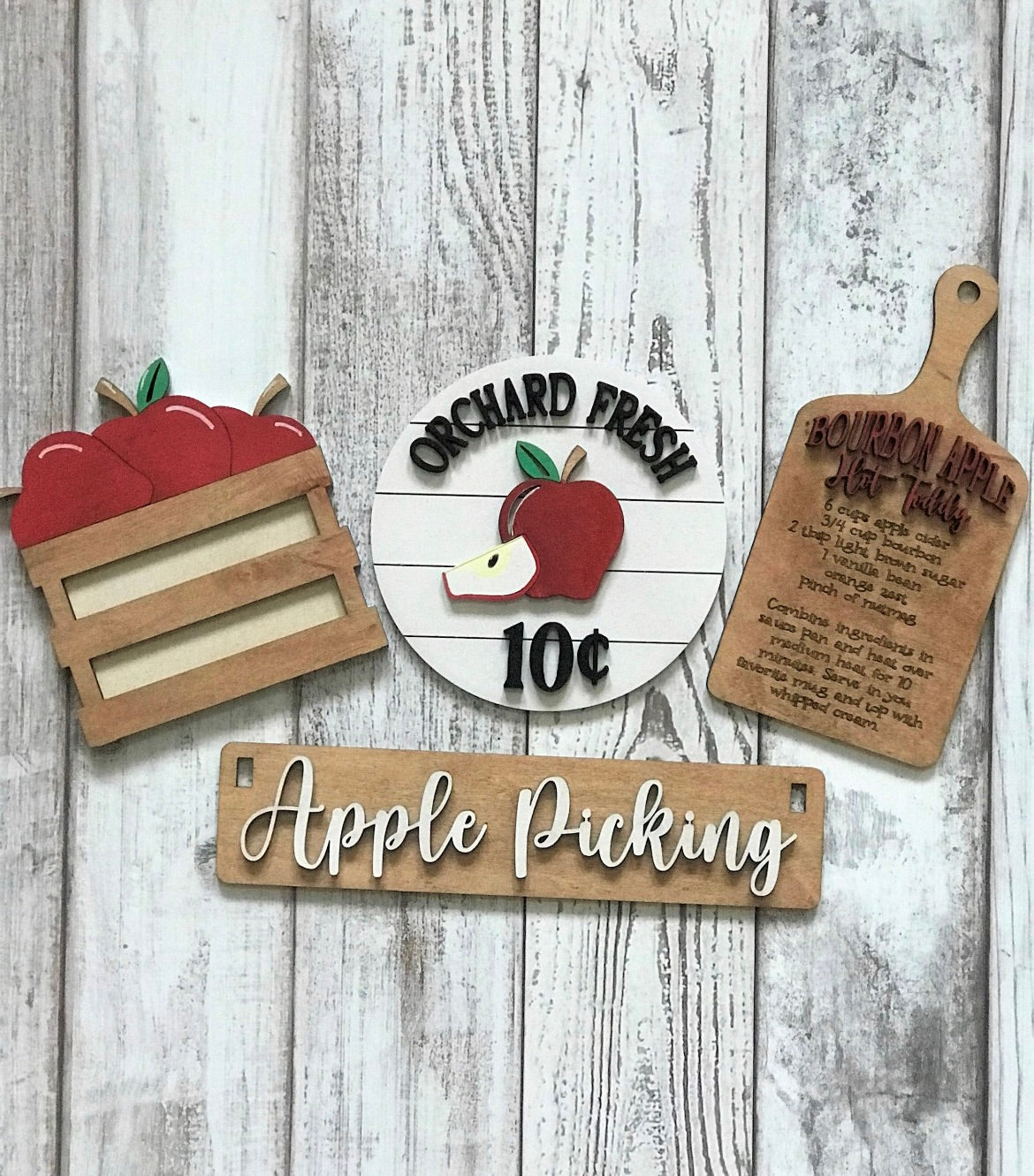 Farmhouse Wagon Shelf Sitter Inserts