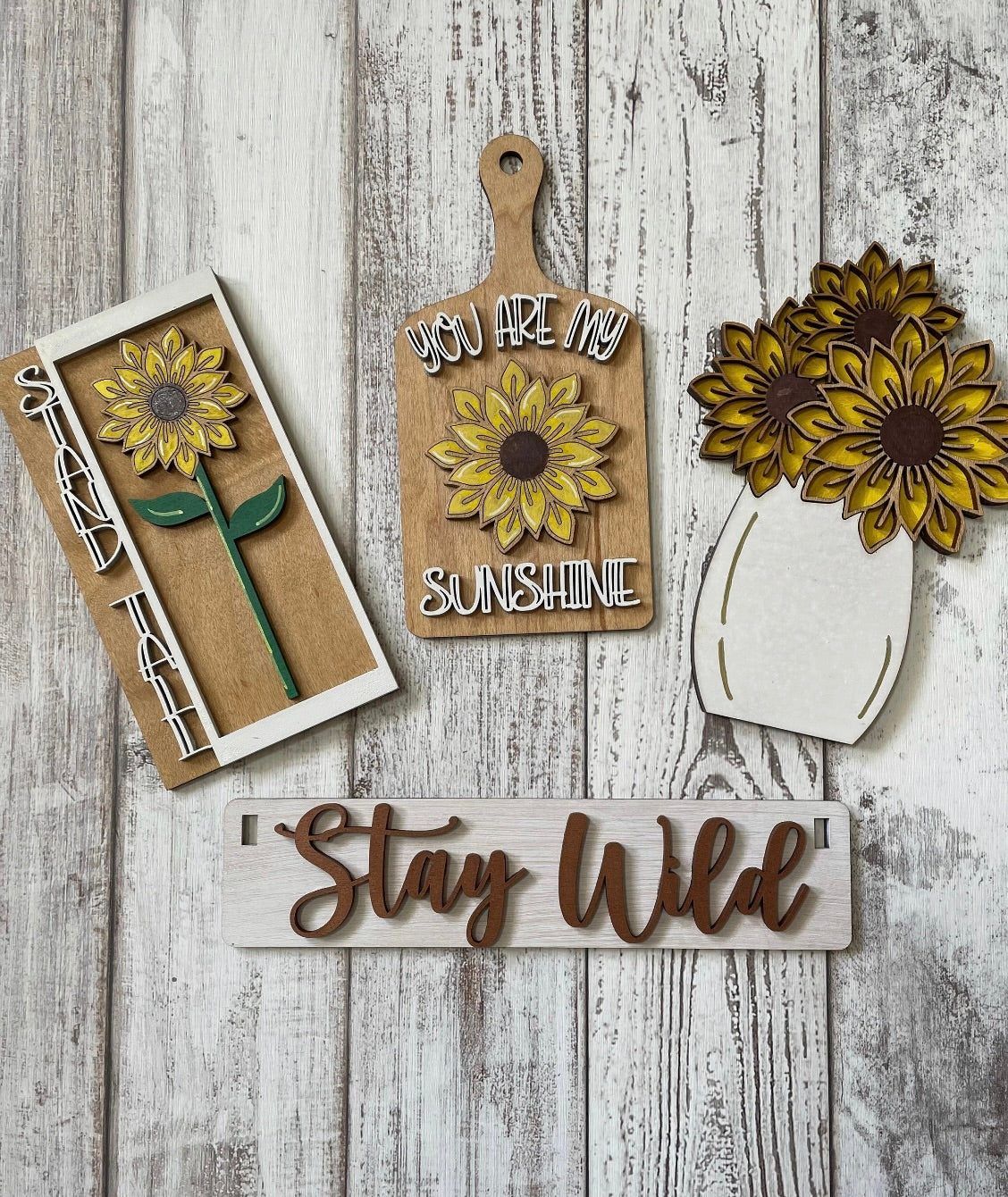 Farmhouse Wagon Shelf Sitter Inserts