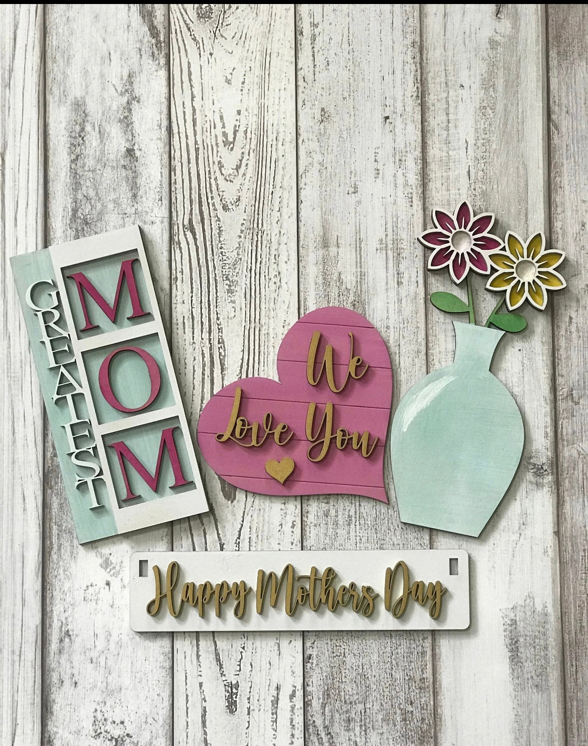 Farmhouse Wagon Shelf Sitter Inserts