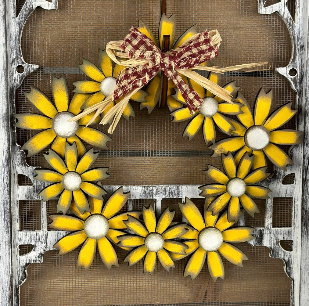 Interchangeable Barn Door Wreath DIY Kit