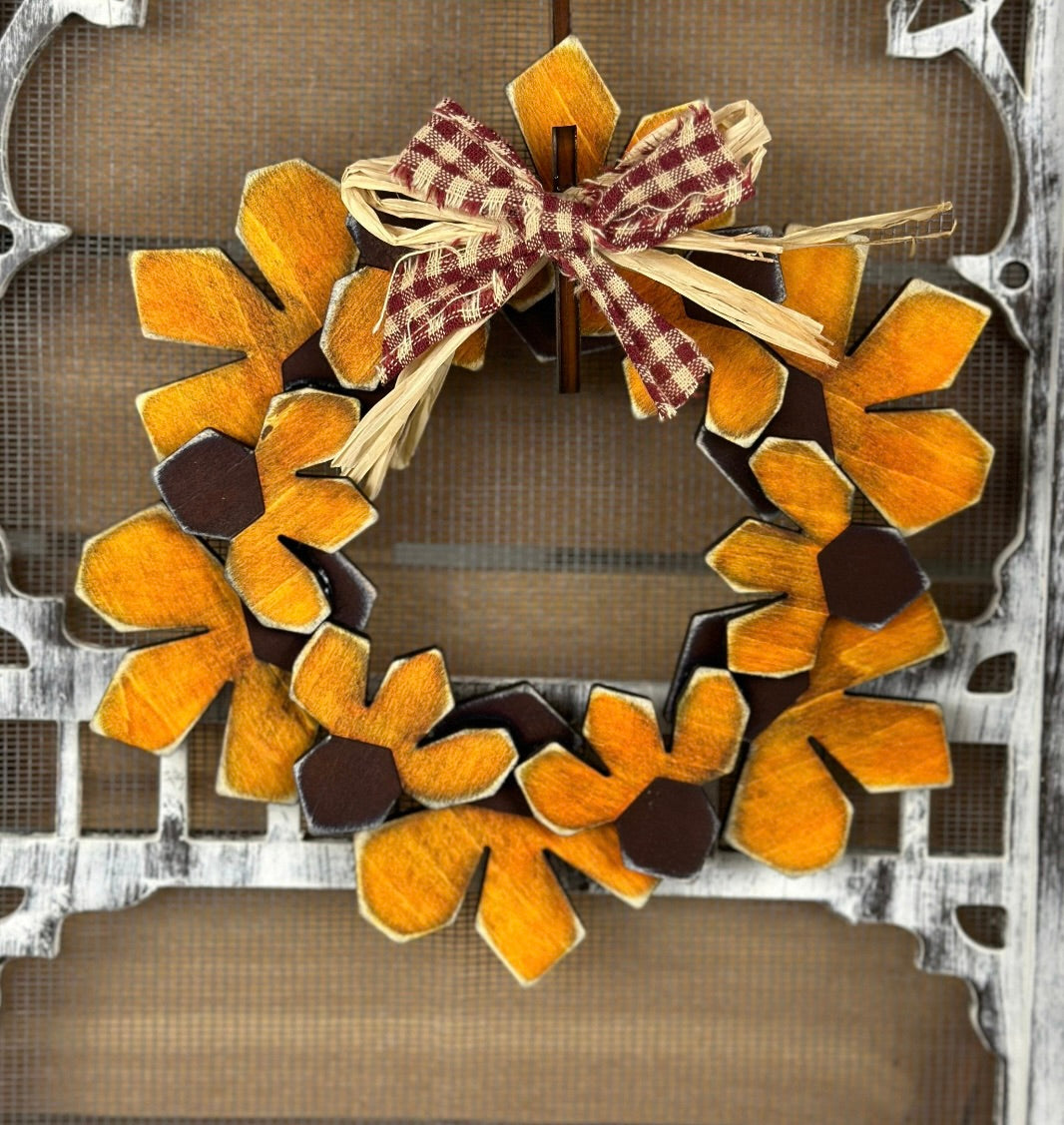 Interchangeable Barn Door Wreath DIY Kit