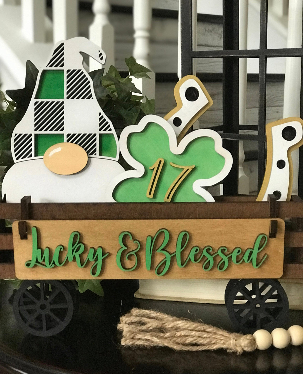 Farmhouse Wagon Shelf Sitter Inserts