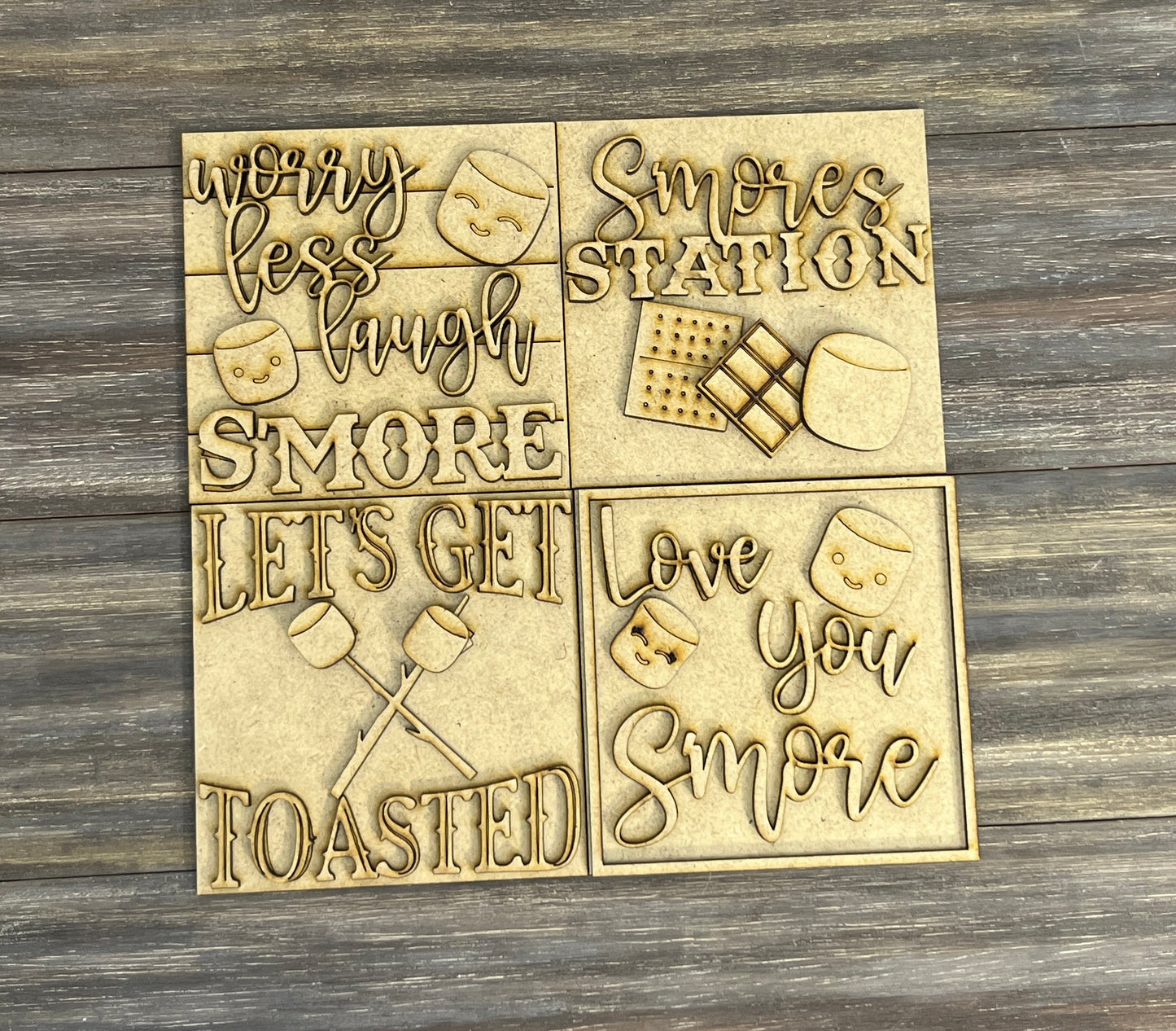 Interchangeable Ladder S'mores Inserts