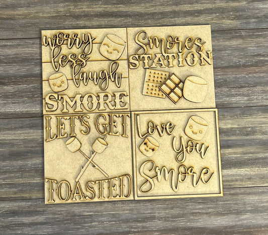 Interchangeable Ladder S'mores Inserts