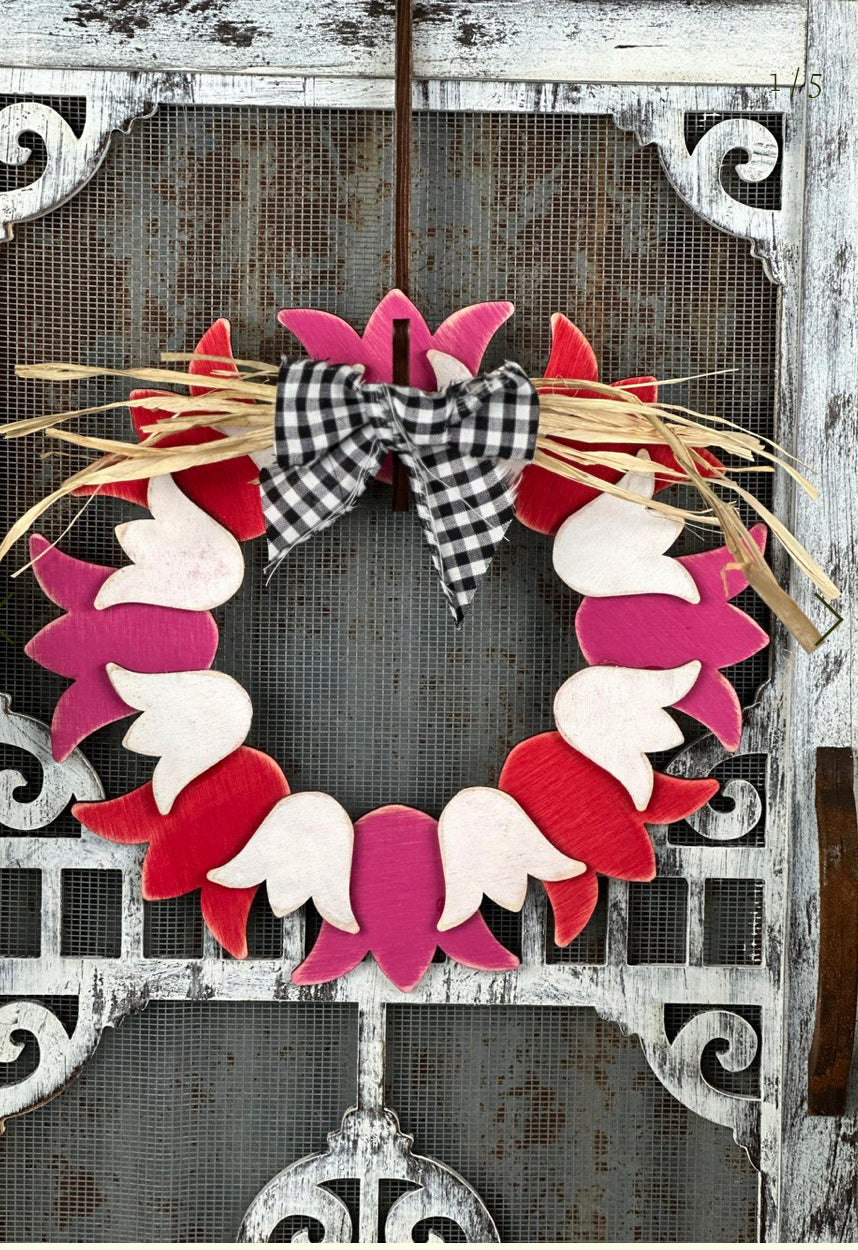 Interchangeable Barn Door Wreath DIY Kit