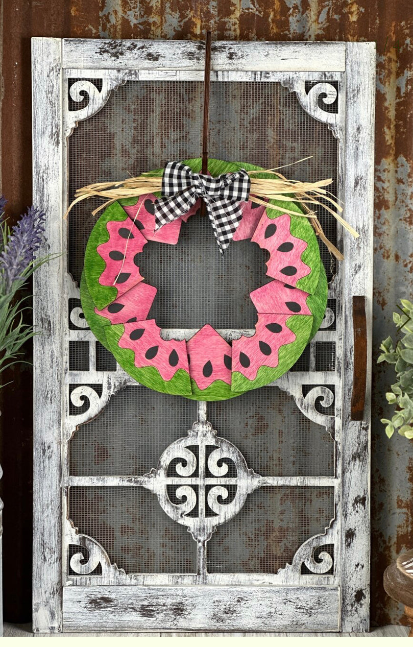 Interchangeable Barn Door Wreath DIY Kit