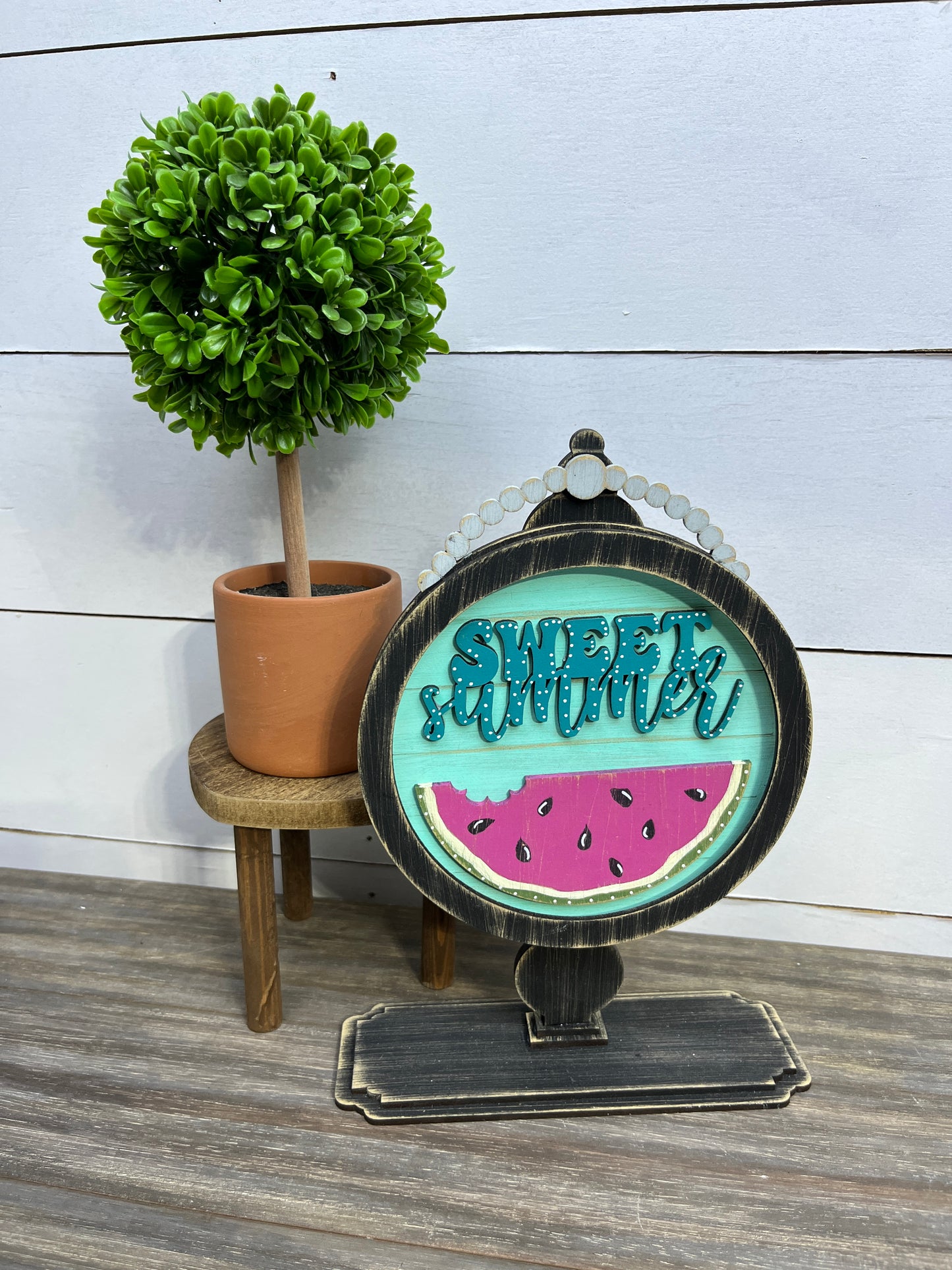 Interchangeable Table Top Sign Inserts