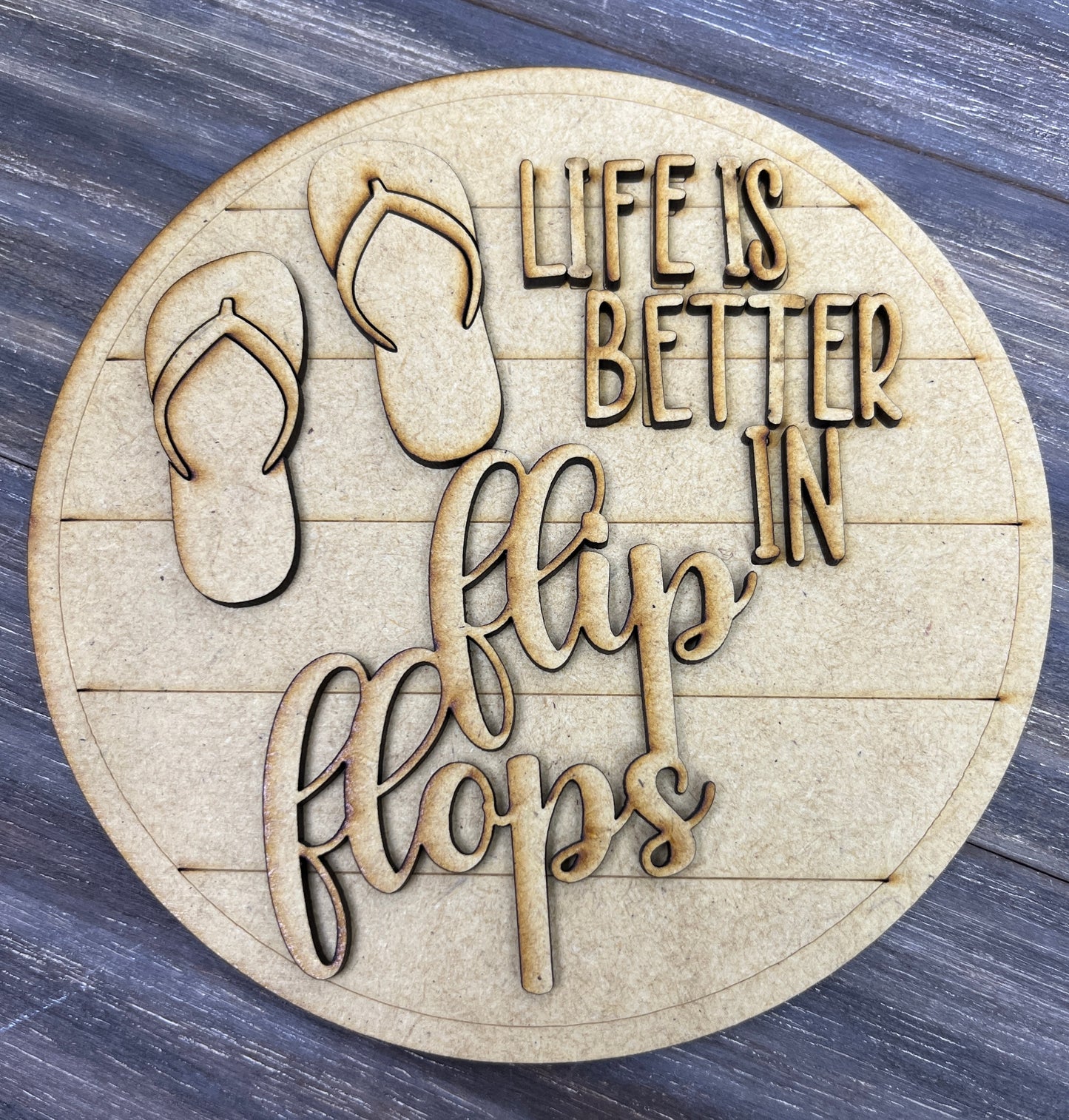 Interchangeable Table Top Sign Inserts