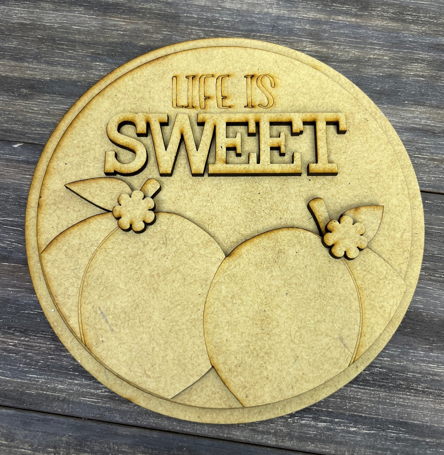 Interchangeable Table Top Sign Inserts